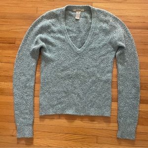 Free People Marled Knit V-neck Slouchy Sweater -  Size Small